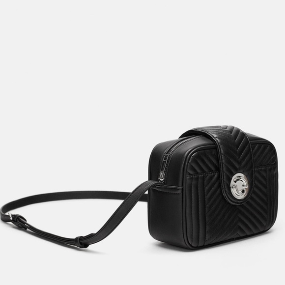 Zara Bags Nwt Zara Quilted Zippered Crossbody Bag Poshmark